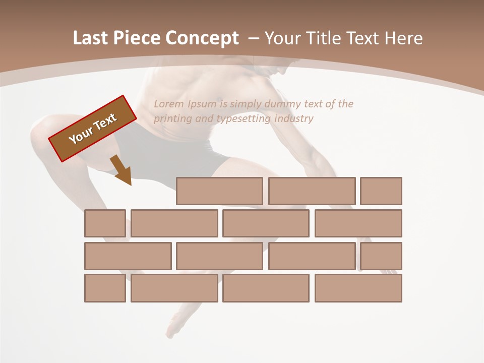 Vertical Hop Ballet PowerPoint Template