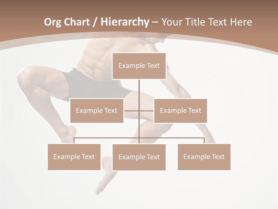 Vertical Hop Ballet PowerPoint Template