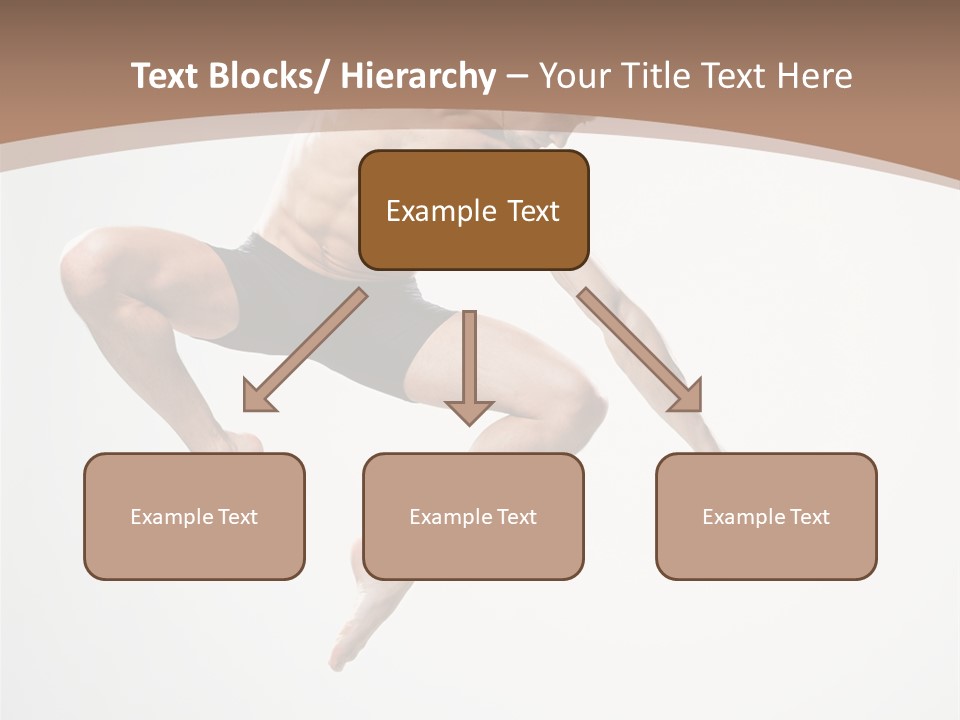 Vertical Hop Ballet PowerPoint Template