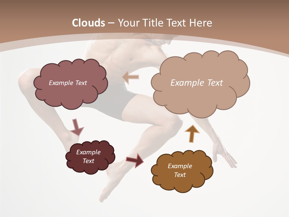 Vertical Hop Ballet PowerPoint Template