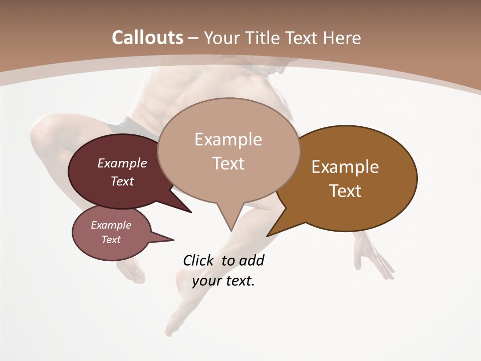 Vertical Hop Ballet PowerPoint Template