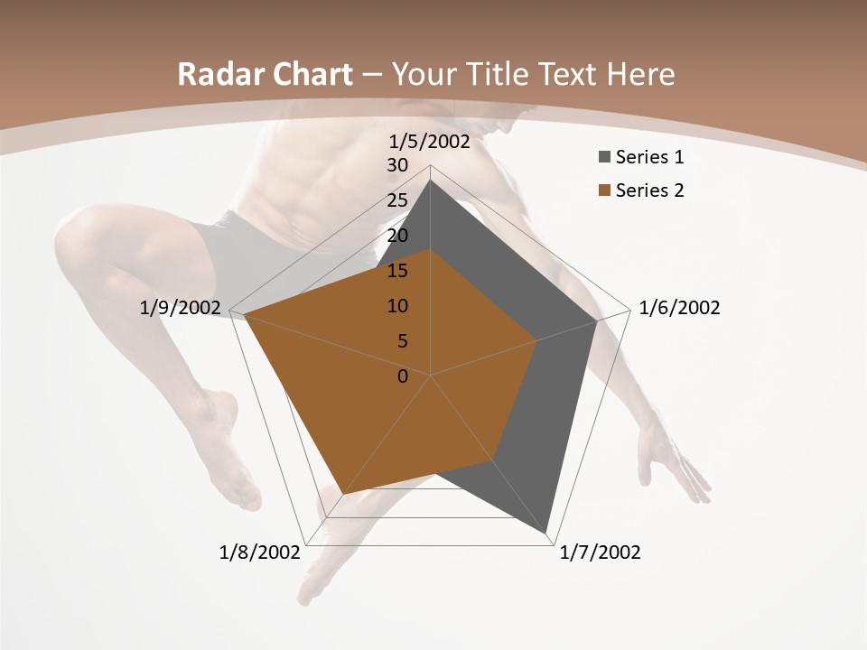 Vertical Hop Ballet PowerPoint Template