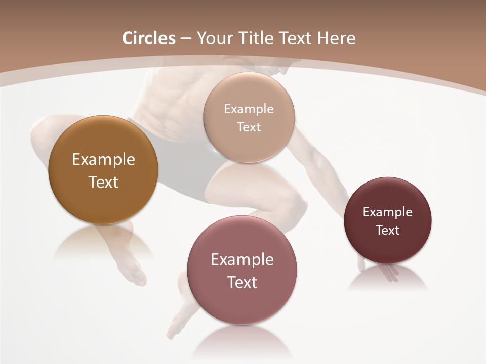 Vertical Hop Ballet PowerPoint Template