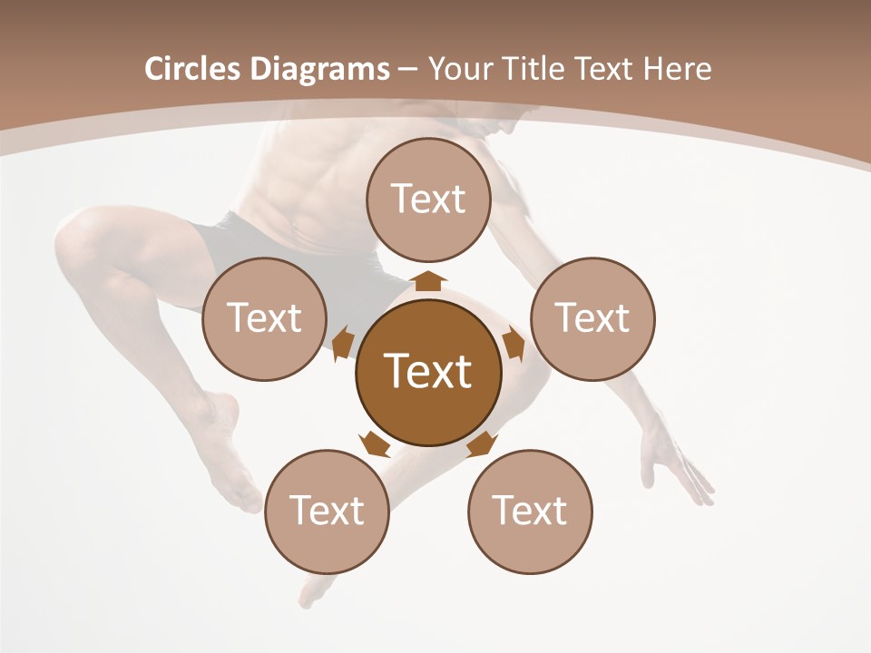 Vertical Hop Ballet PowerPoint Template