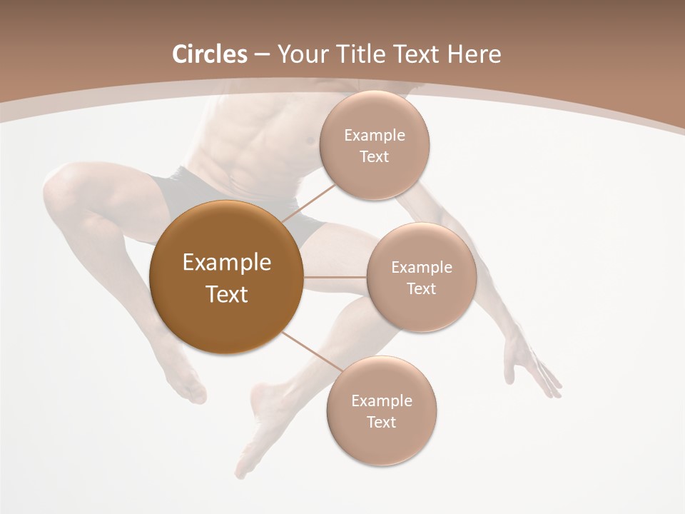 Vertical Hop Ballet PowerPoint Template