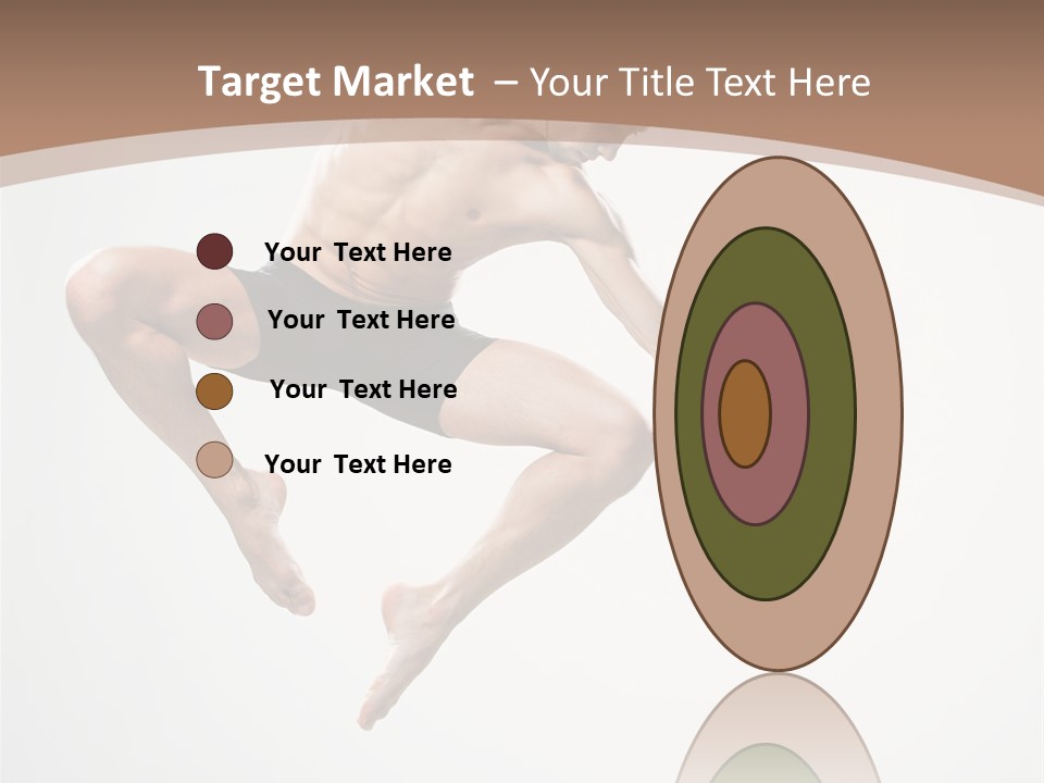 Vertical Hop Ballet PowerPoint Template