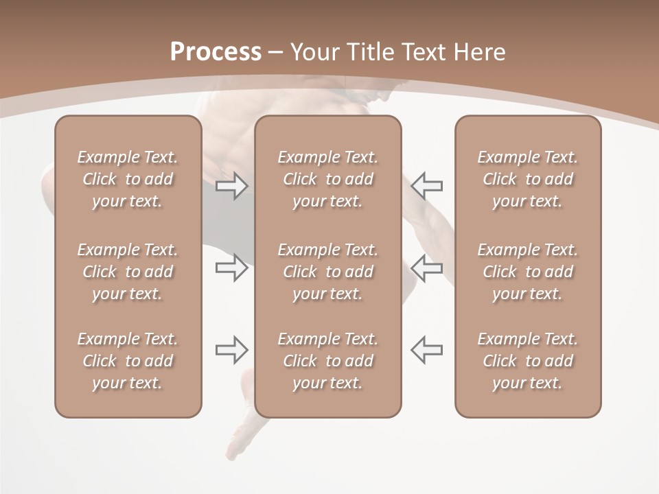 Vertical Hop Ballet PowerPoint Template