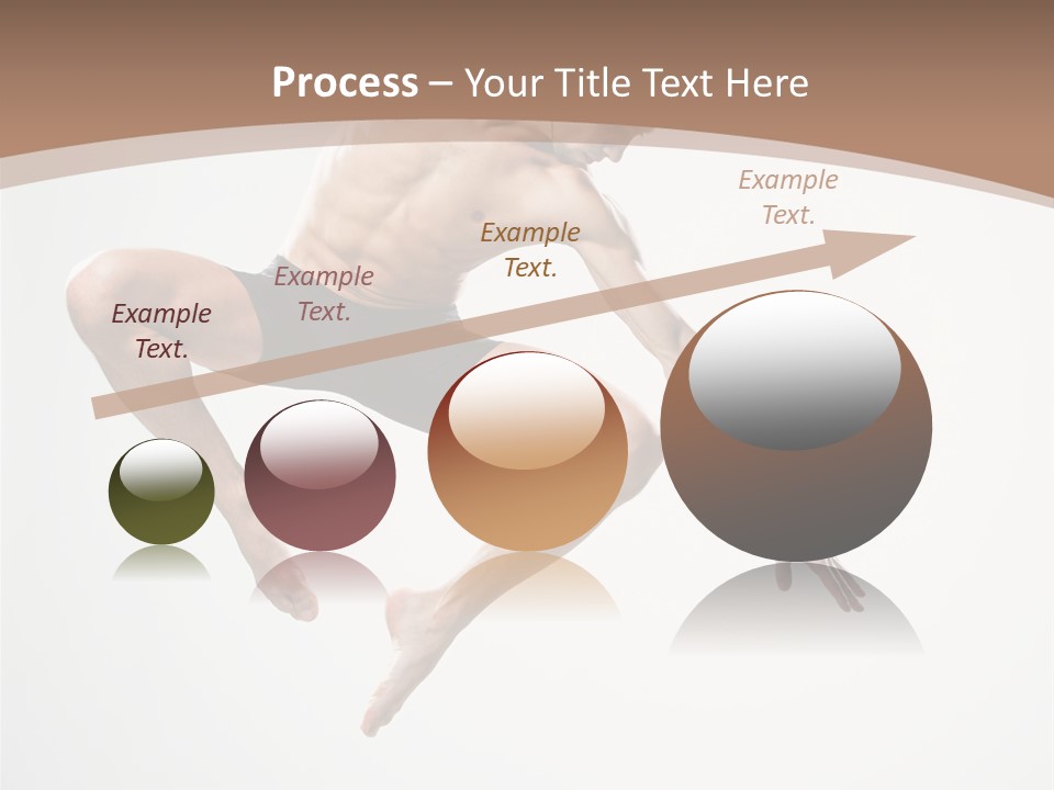 Vertical Hop Ballet PowerPoint Template