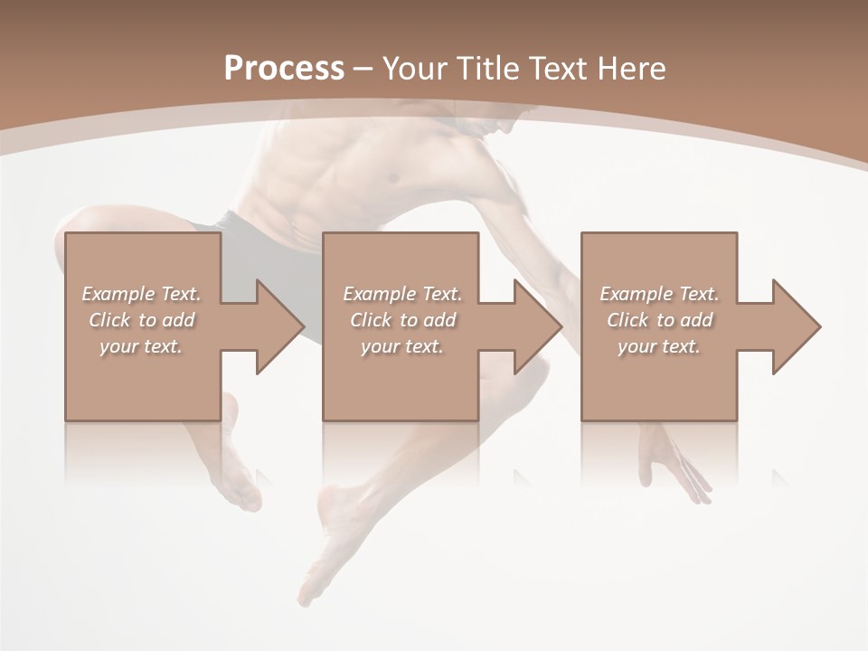 Vertical Hop Ballet PowerPoint Template