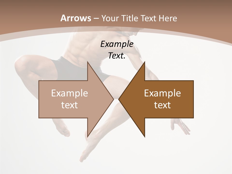 Vertical Hop Ballet PowerPoint Template