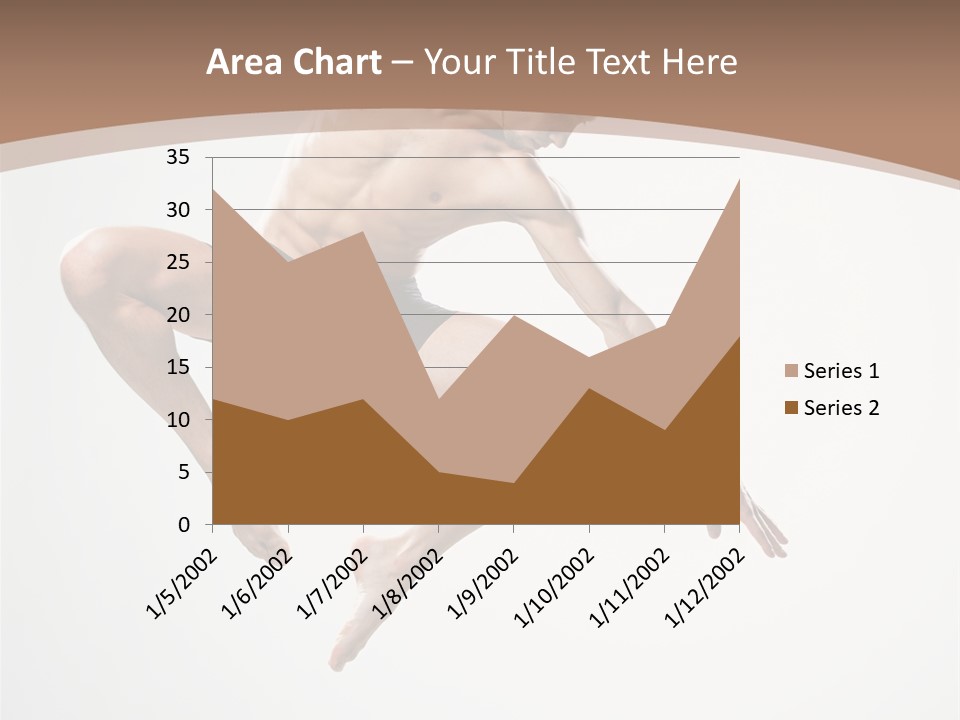 Vertical Hop Ballet PowerPoint Template
