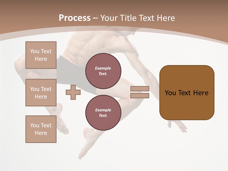 Vertical Hop Ballet PowerPoint Template