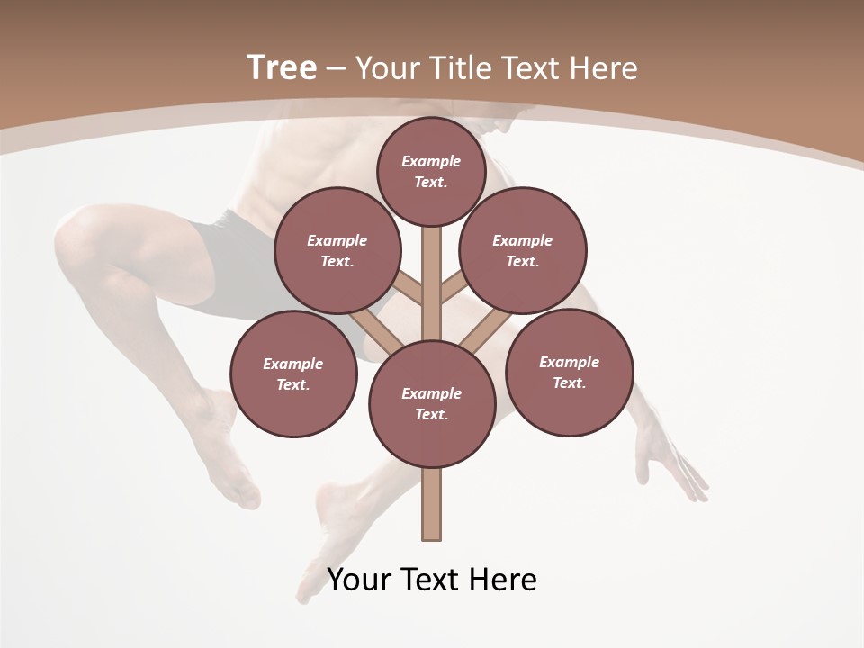 Vertical Hop Ballet PowerPoint Template
