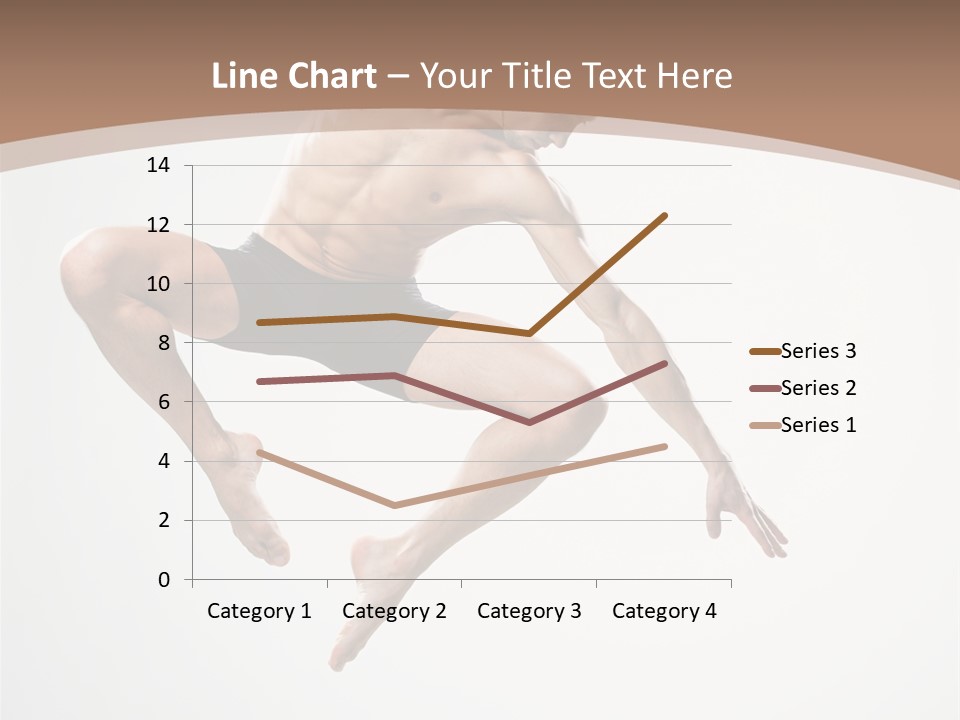 Vertical Hop Ballet PowerPoint Template