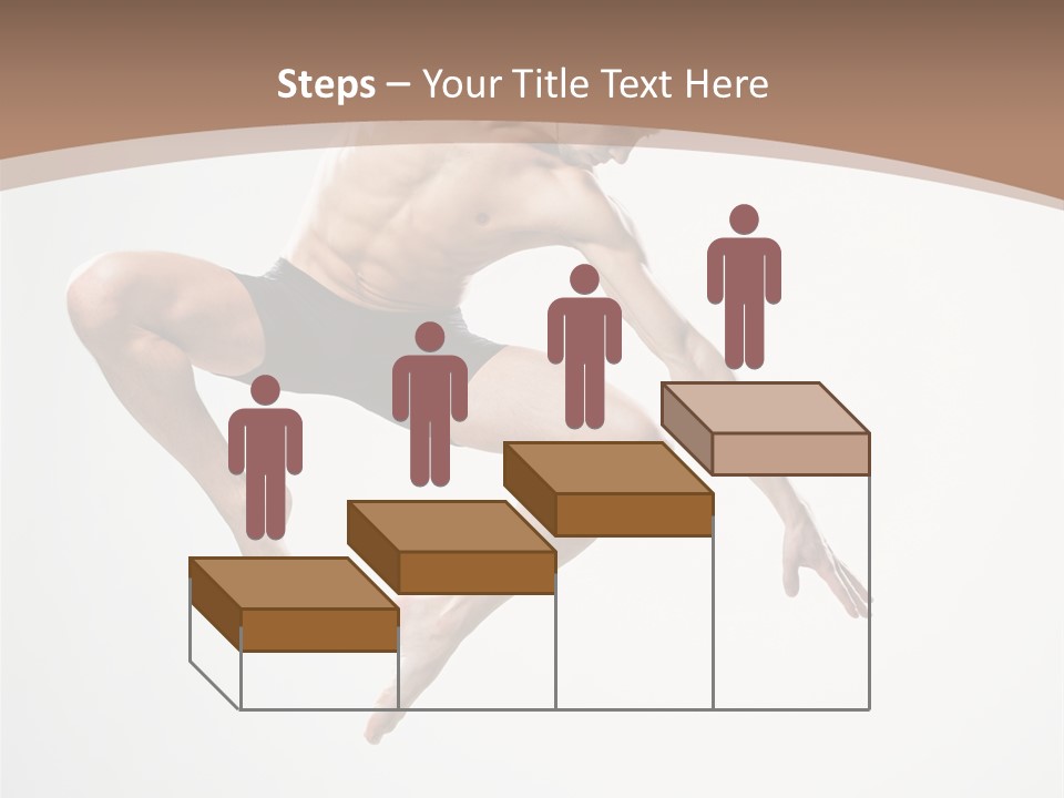 Vertical Hop Ballet PowerPoint Template