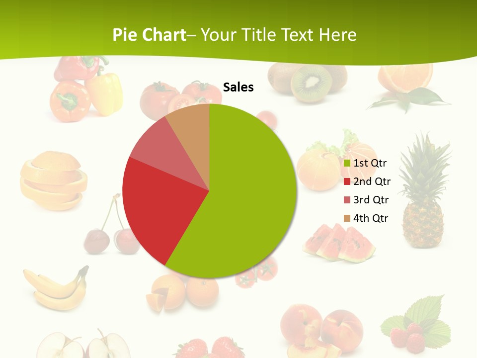 Lemon Slice Above PowerPoint Template