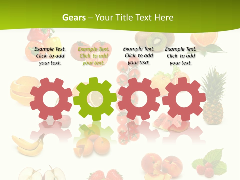 Lemon Slice Above PowerPoint Template