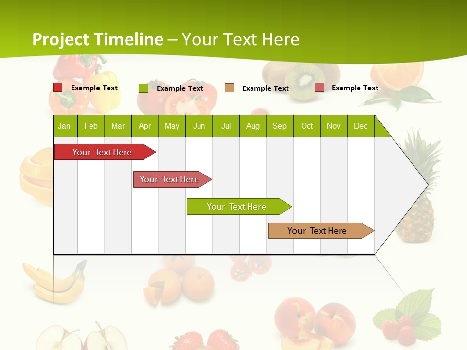 Lemon Slice Above PowerPoint Template