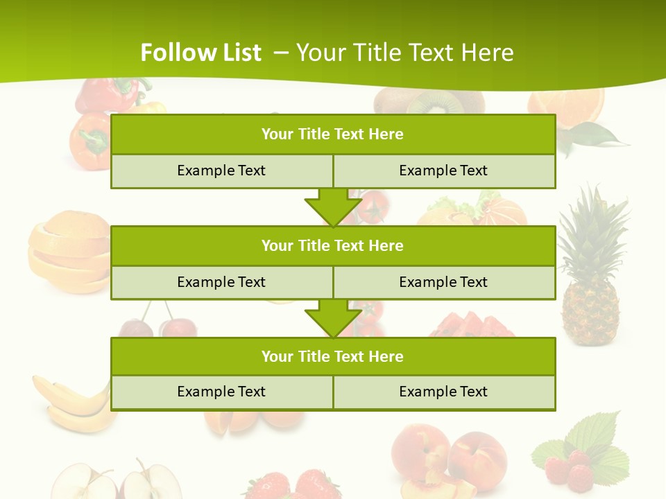 Lemon Slice Above PowerPoint Template