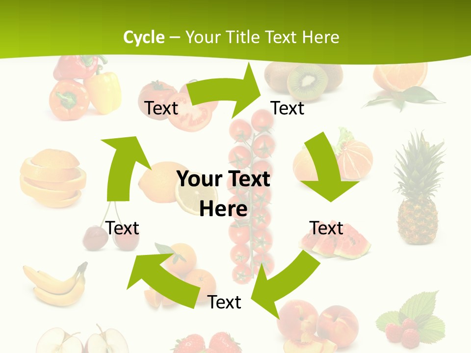 Lemon Slice Above PowerPoint Template