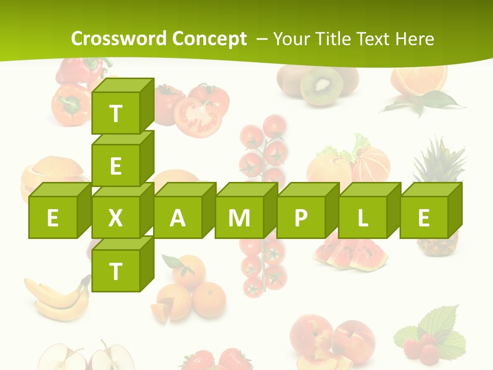 Lemon Slice Above PowerPoint Template