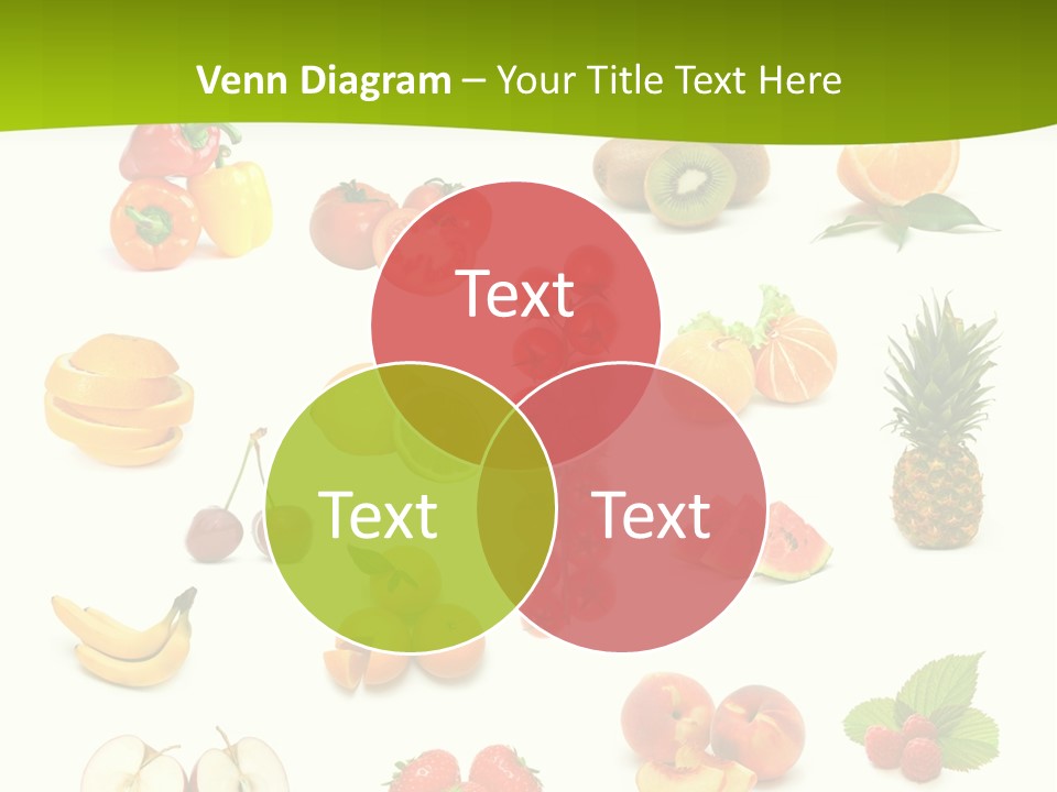 Lemon Slice Above PowerPoint Template