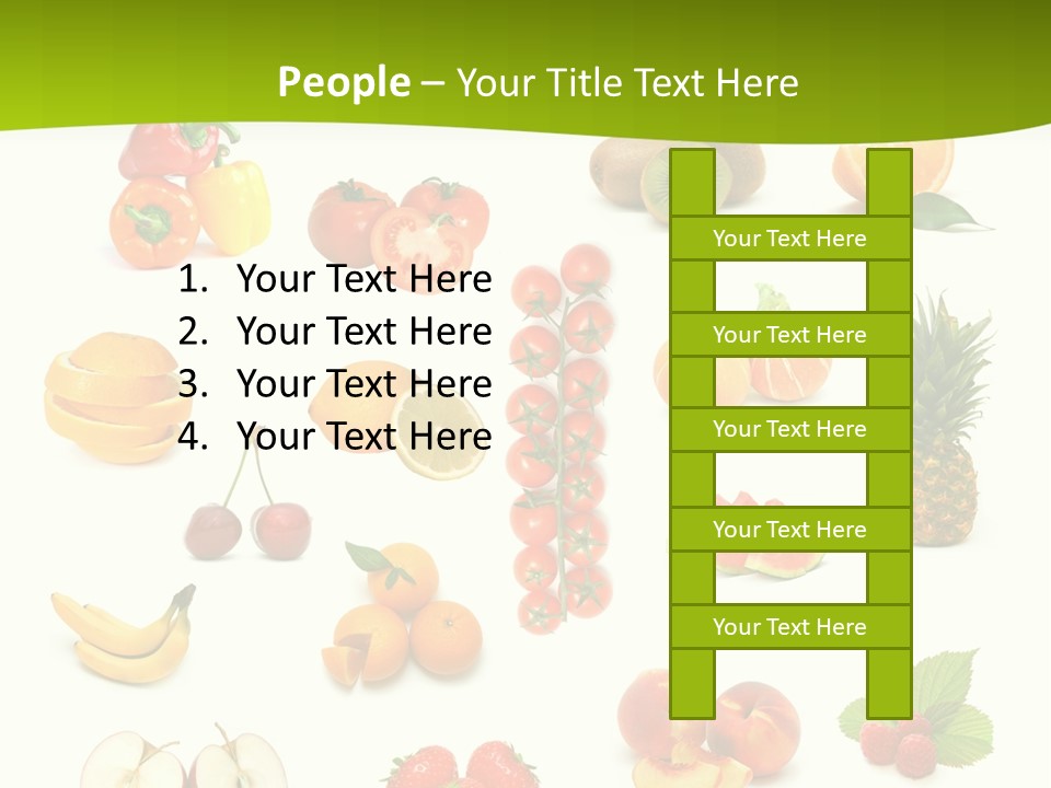 Lemon Slice Above PowerPoint Template