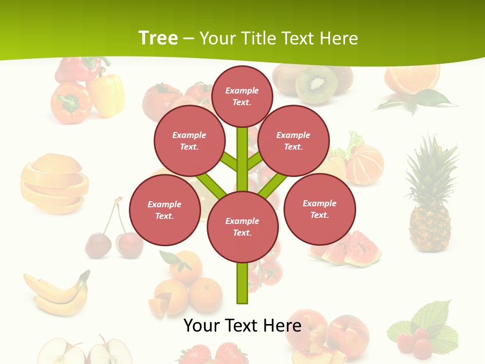 Lemon Slice Above PowerPoint Template