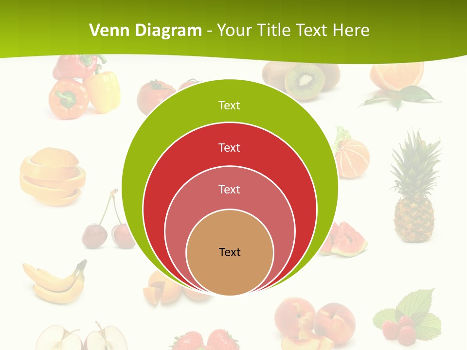 Lemon Slice Above PowerPoint Template