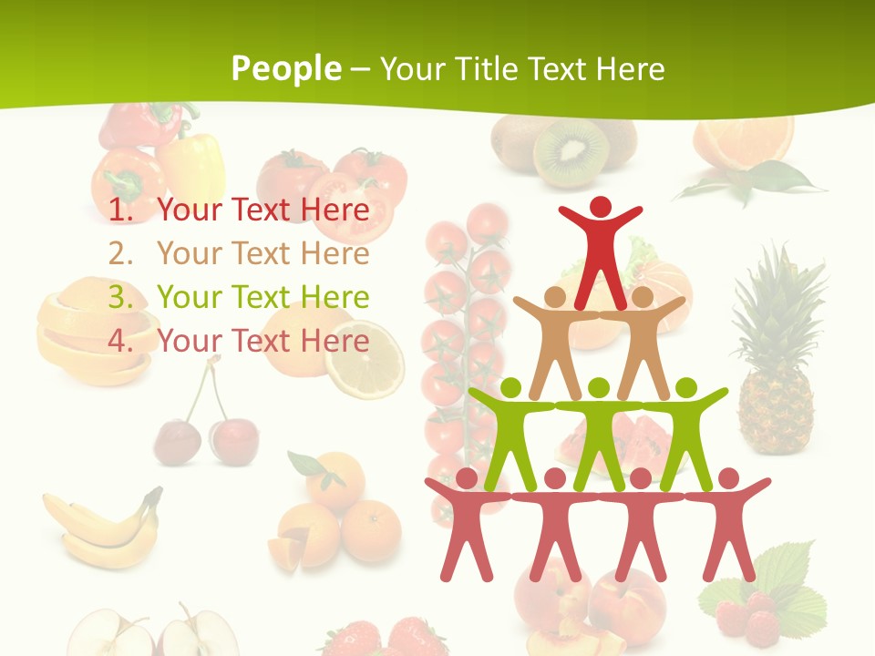 Lemon Slice Above PowerPoint Template