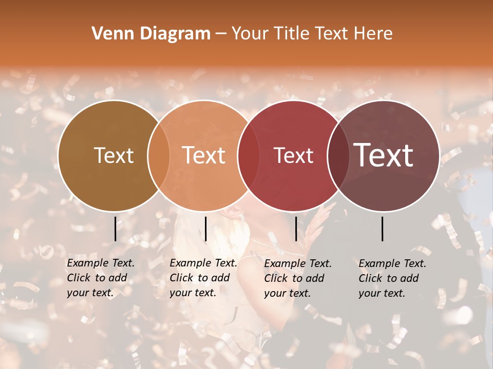 Men Woman Blond PowerPoint Template