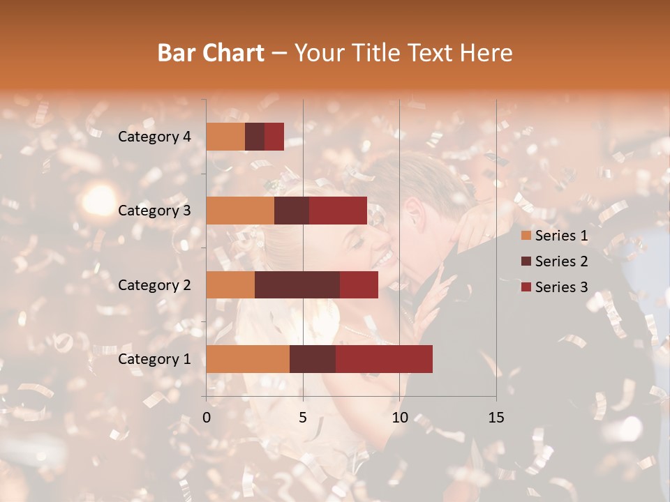 Men Woman Blond PowerPoint Template