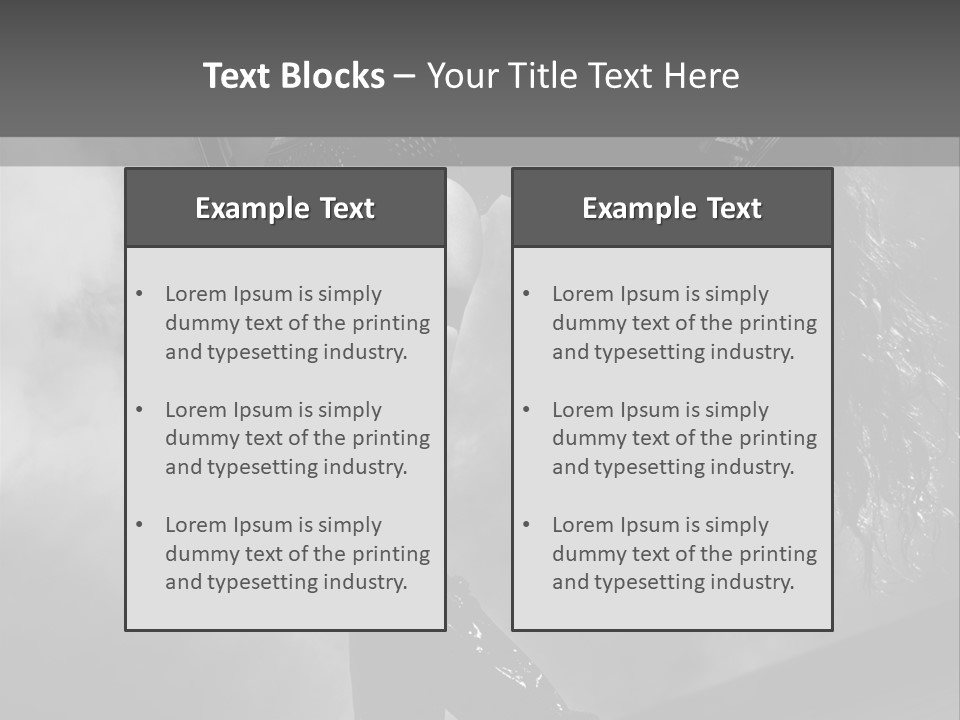 Caucasian Brunette Female PowerPoint Template