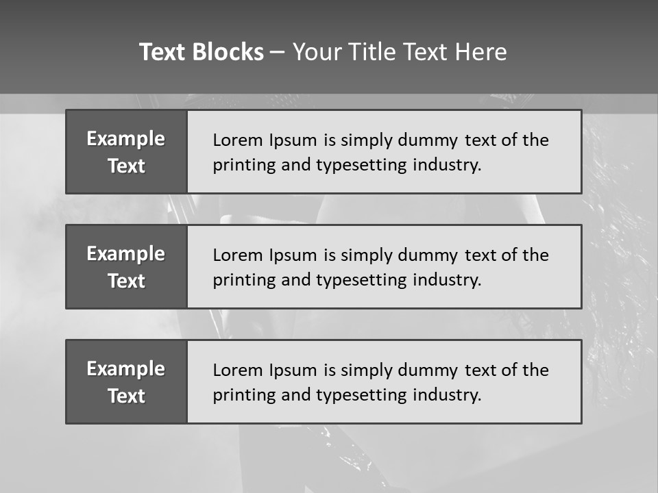 Caucasian Brunette Female PowerPoint Template