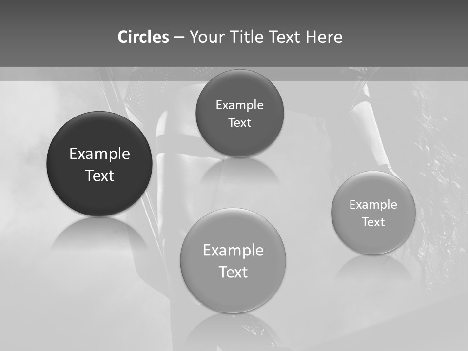 Caucasian Brunette Female PowerPoint Template