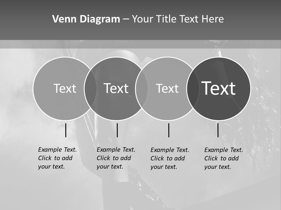 Caucasian Brunette Female PowerPoint Template