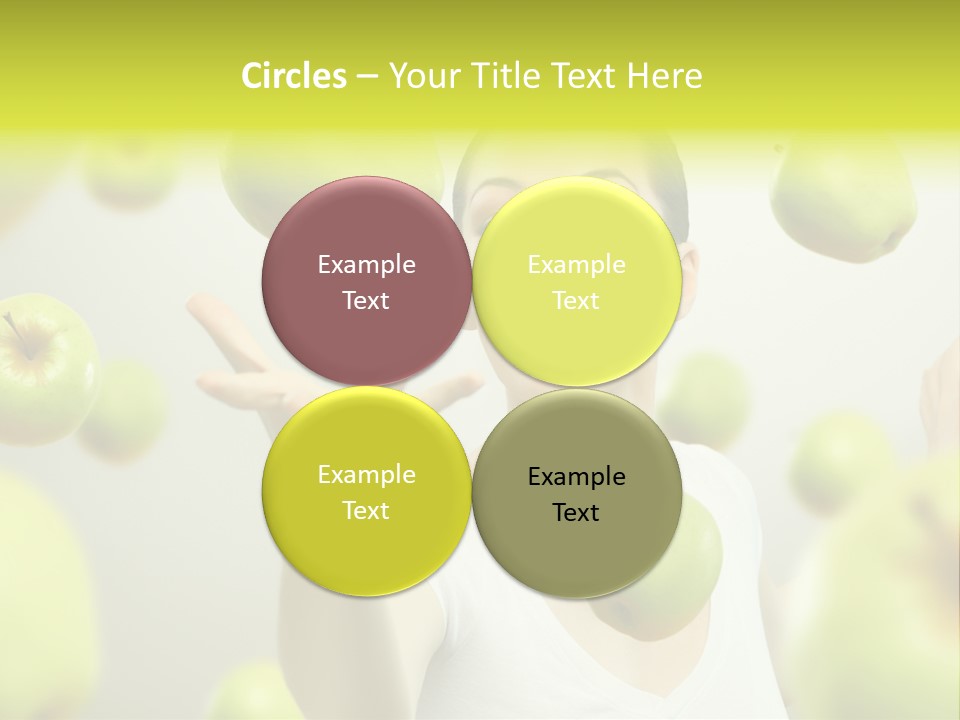 Fruit Food Caucasian PowerPoint Template