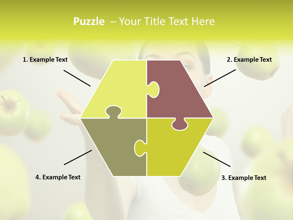 Fruit Food Caucasian PowerPoint Template