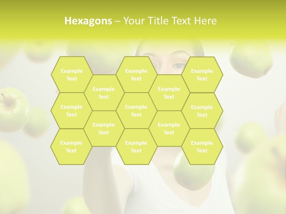 Fruit Food Caucasian PowerPoint Template