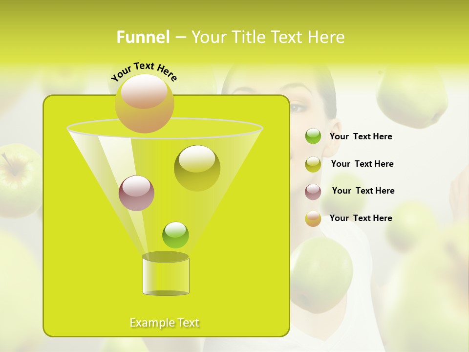 Fruit Food Caucasian PowerPoint Template