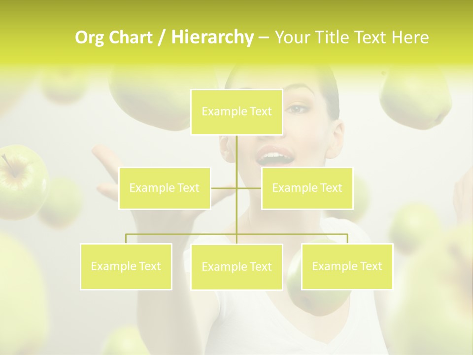 Fruit Food Caucasian PowerPoint Template