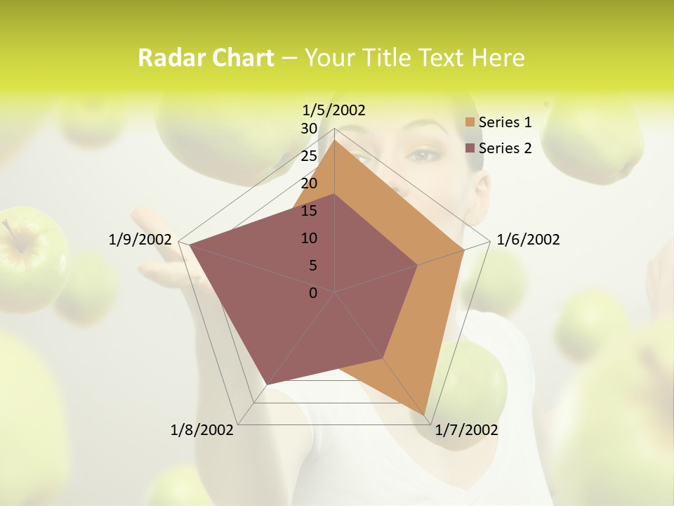 Fruit Food Caucasian PowerPoint Template