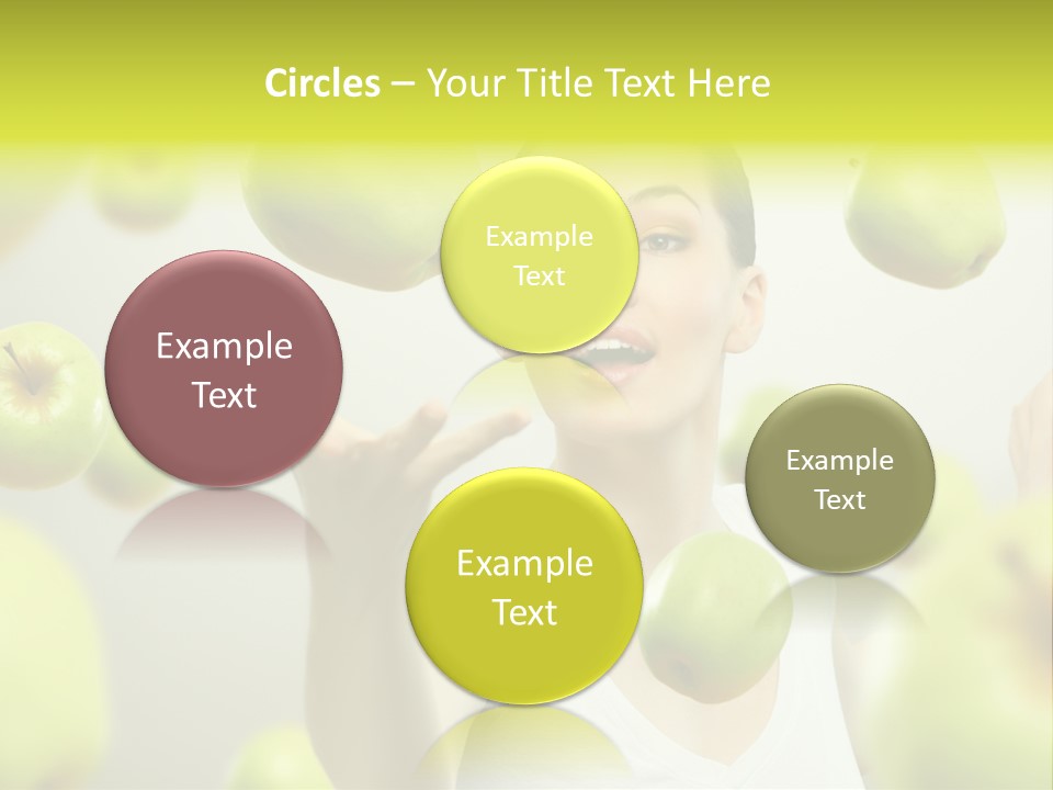 Fruit Food Caucasian PowerPoint Template