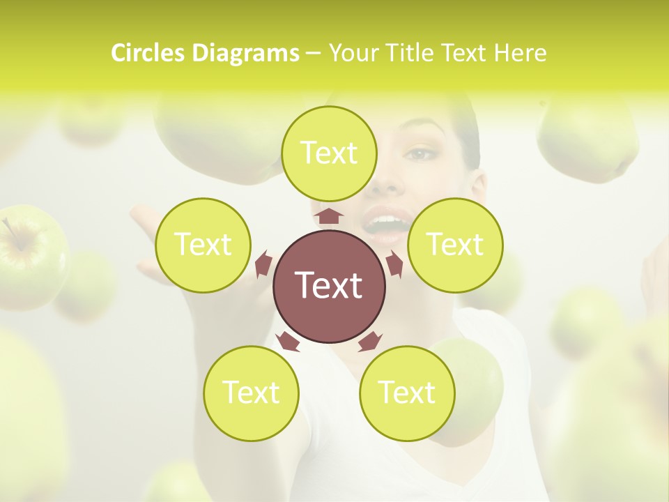 Fruit Food Caucasian PowerPoint Template