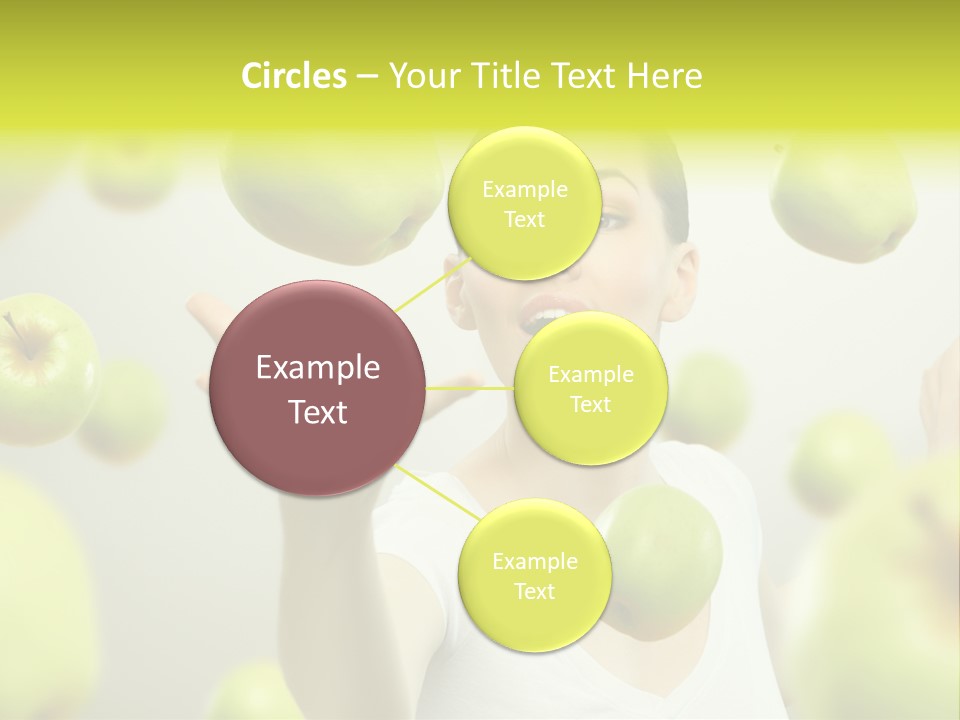 Fruit Food Caucasian PowerPoint Template