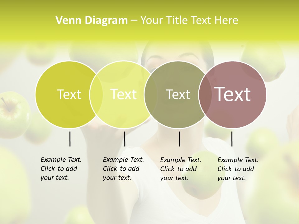 Fruit Food Caucasian PowerPoint Template