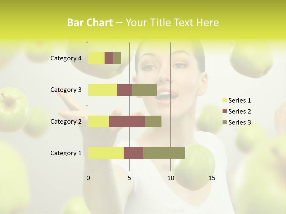 Fruit Food Caucasian PowerPoint Template