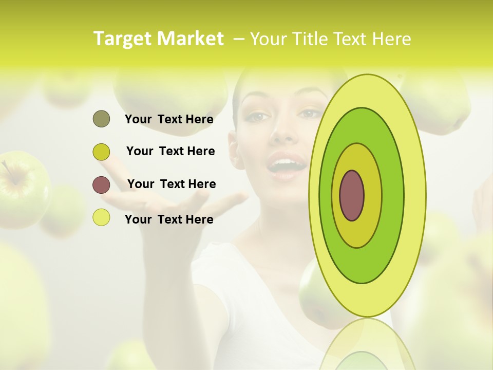 Fruit Food Caucasian PowerPoint Template