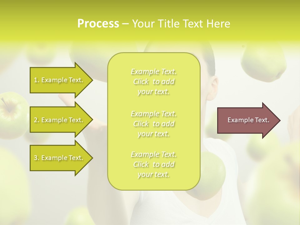 Fruit Food Caucasian PowerPoint Template