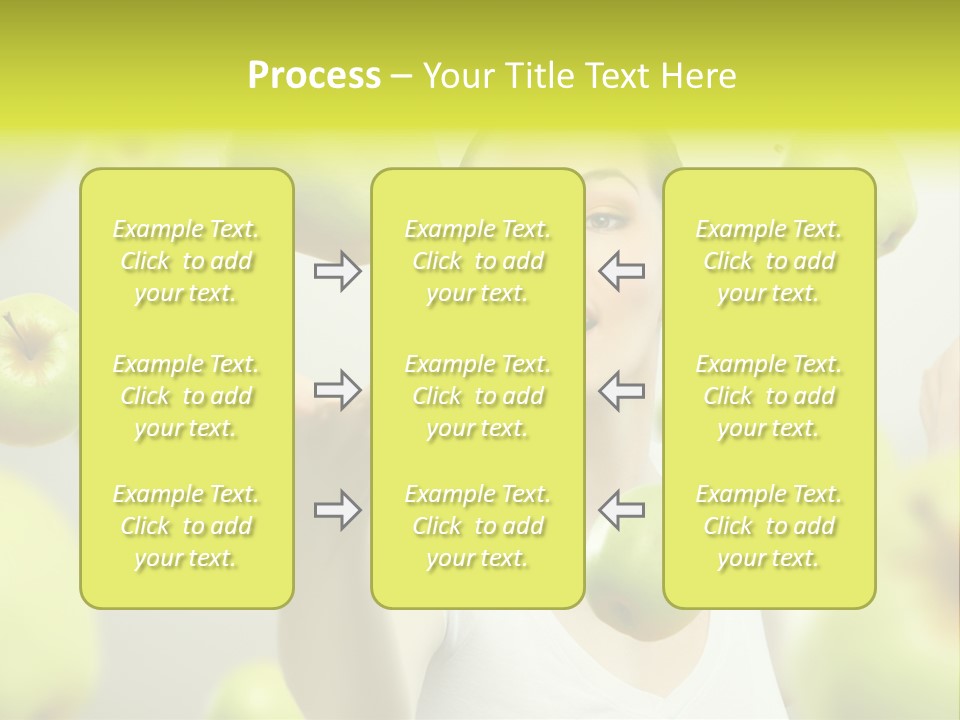 Fruit Food Caucasian PowerPoint Template